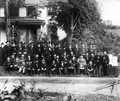 GAR Civil War Veterans by American Photographer